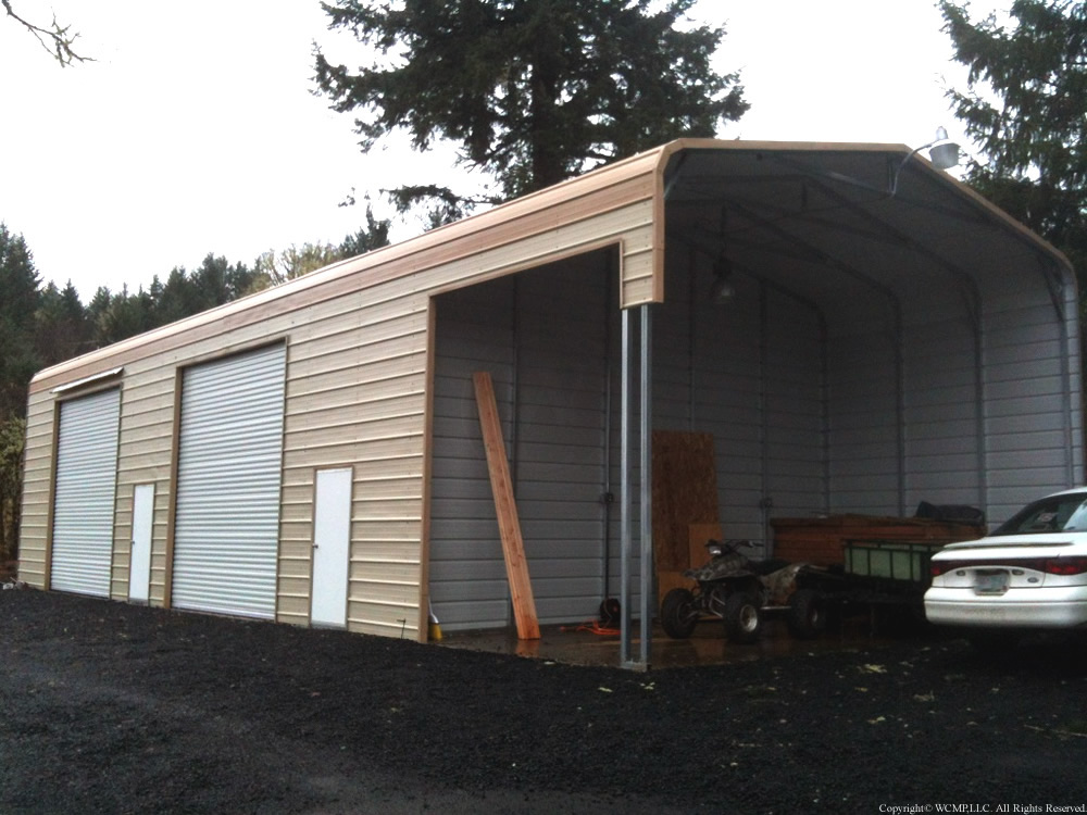 West Coast Metal Buildings Utility Building E Carports